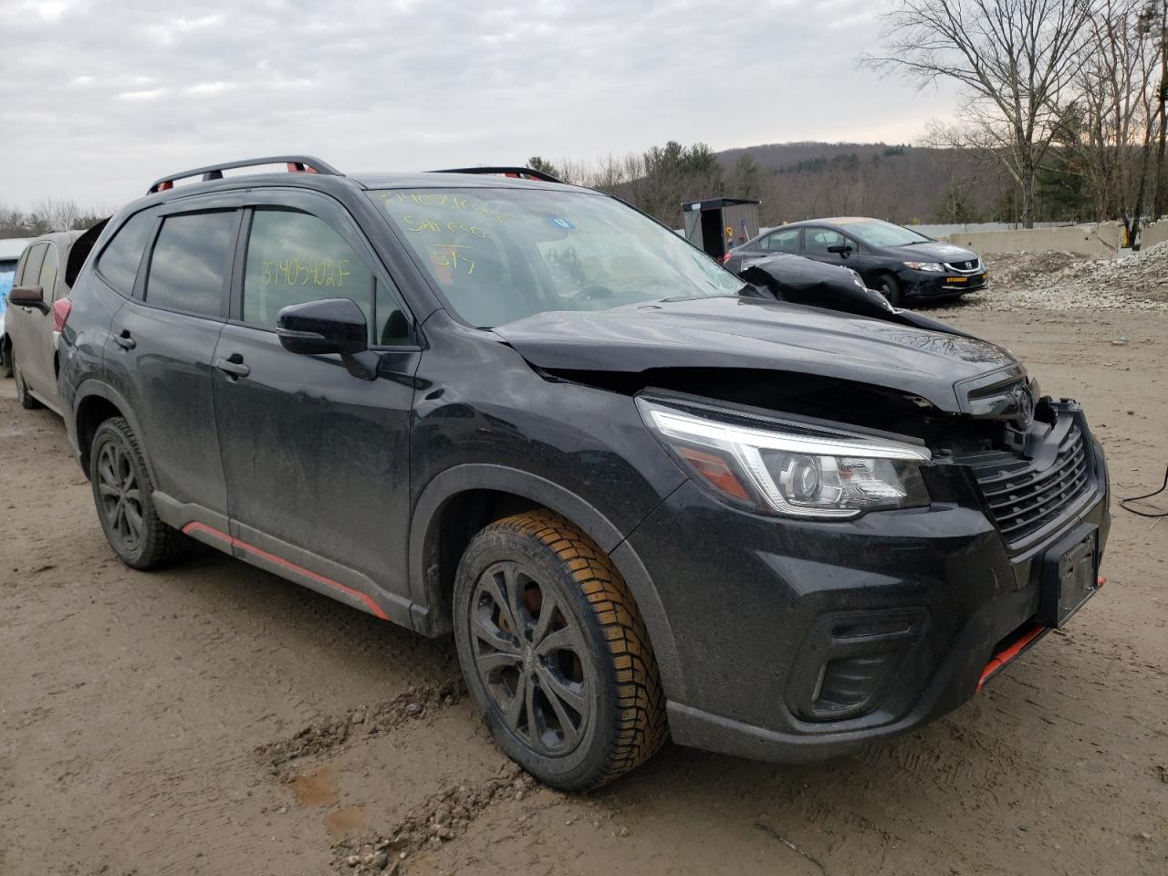SUBARU FORESTER S 2019 with VIN JF2SKAKC0KH500312 - Photo from auction