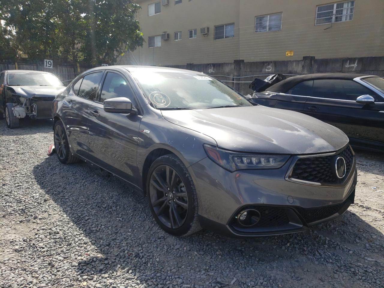 ACURA TLX TECH+A 2018 with VIN 19UUB2F68JA012073 - Photo from auction