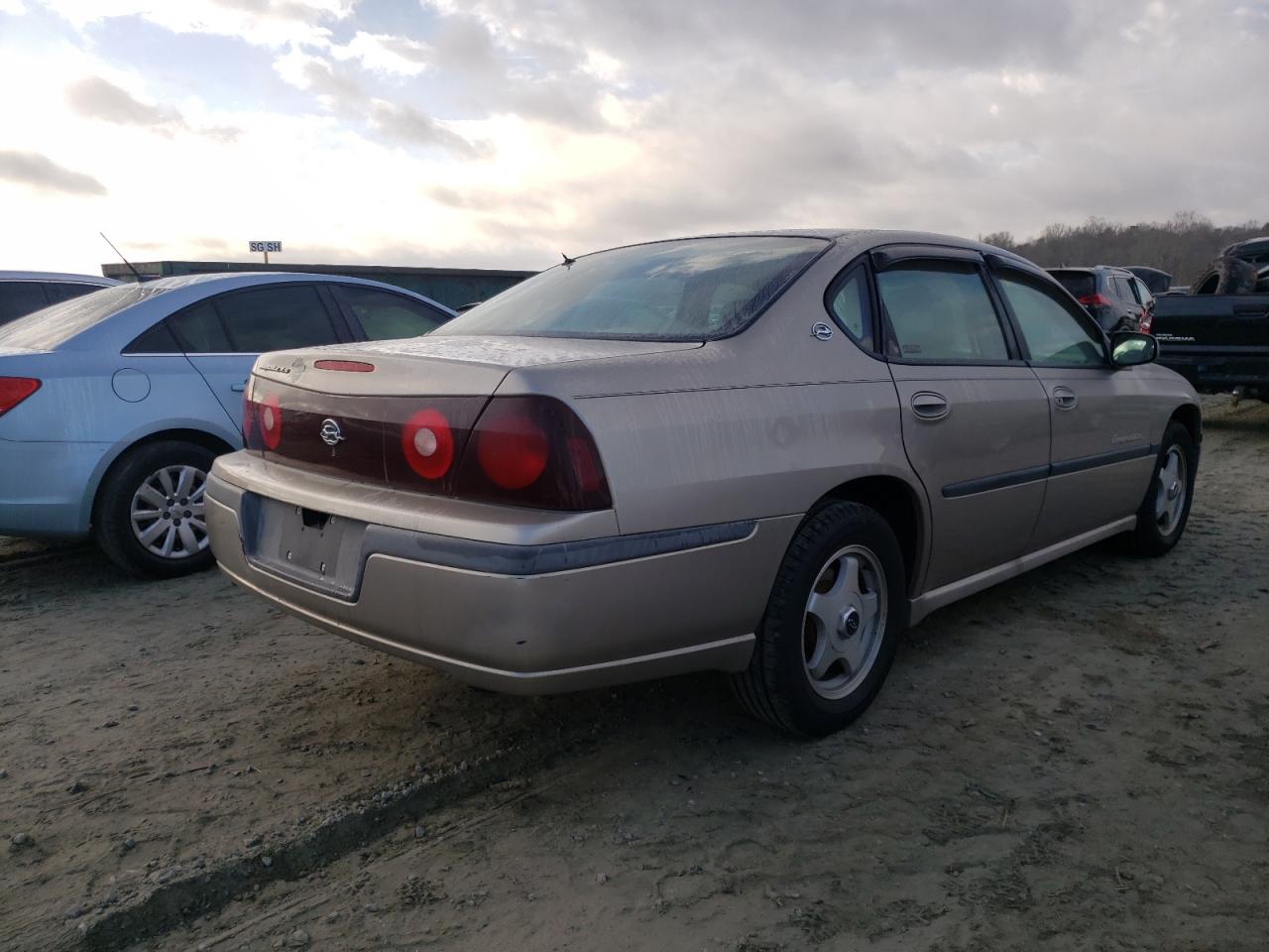 Photo 4 from auction – 2002 CHEVROLET IMPALA LS with VIN 2G1WH55K229202396