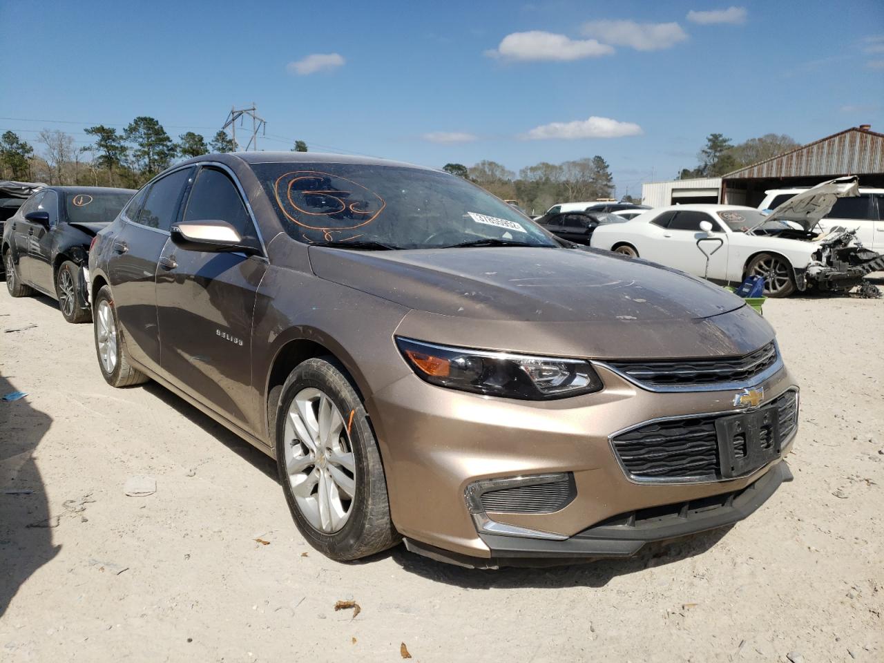 CHEVROLET MALIBU LT 2018 with VIN 1G1ZD5ST8JF125531 - Photo from auction