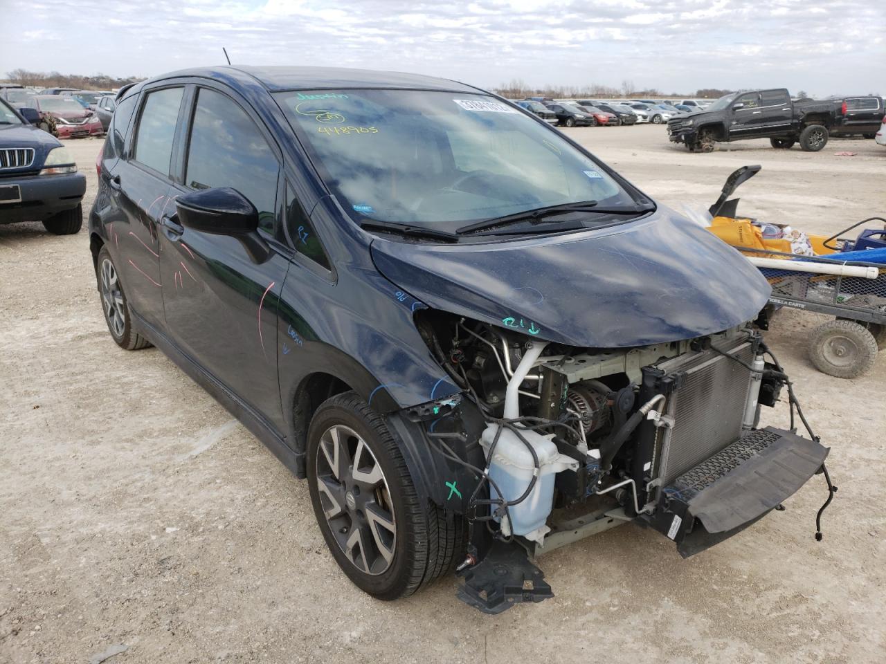 NISSAN VERSA NOTE 2015 with VIN 3N1CE2CP2FL448905 - Photo from auction