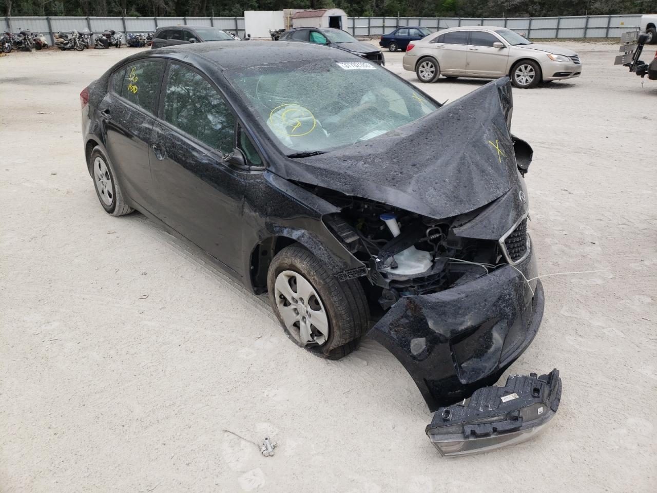 KIA FORTE LX 2018 with VIN 3KPFK4A71JE245972 - Photo from auction