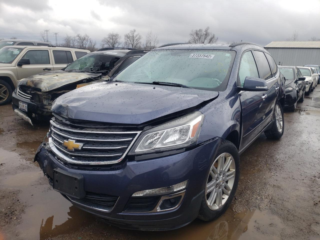 Photo 2 from auction – 2014 CHEVROLET TRAVERSE L with VIN 1GNKRGKD0EJ267395