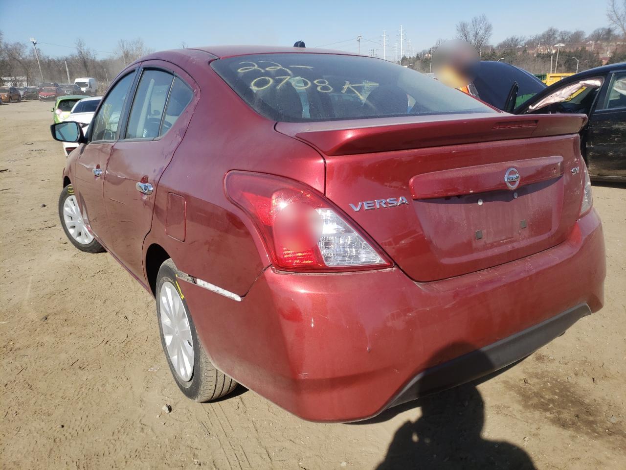 Photo 3 from auction – 2019 NISSAN VERSA S with VIN 3N1CN7AP8KL816773