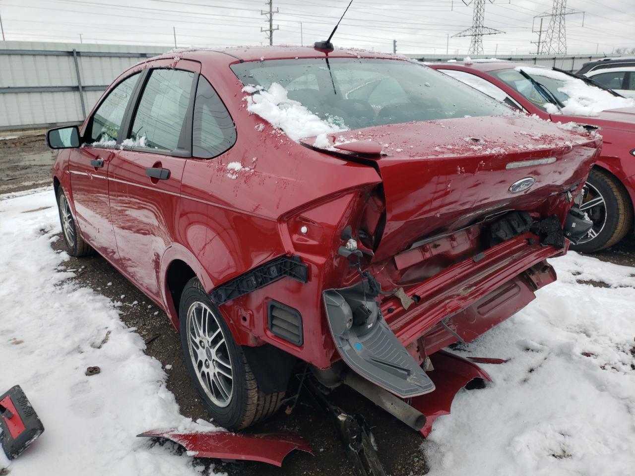 Photo 3 from auction – 2011 FORD FOCUS with VIN 1FAHP3FN1BW116543