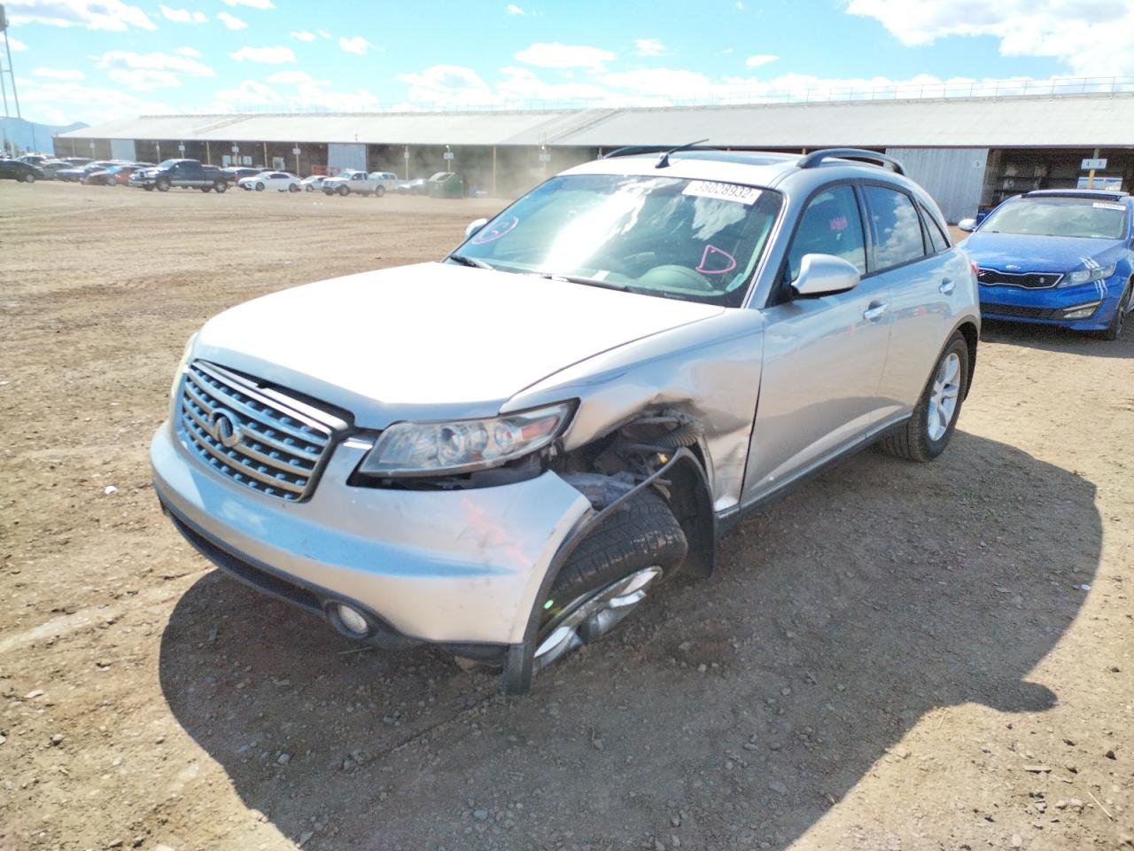 Photo 2 from auction – 2005 INFINITI FX35 with VIN JNRAS08W35X213921