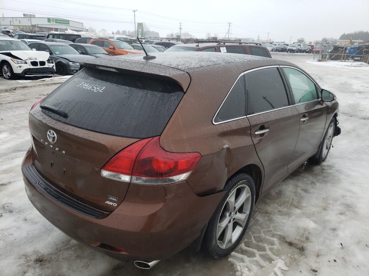 Photo 4 from auction – 2013 TOYOTA VENZA LE with VIN 4T3BK3BB0DU084387