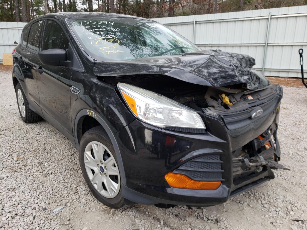 FORD ESCAPE S 2016 with VIN 1FMCU0F77GUB03226 - Photo from auction