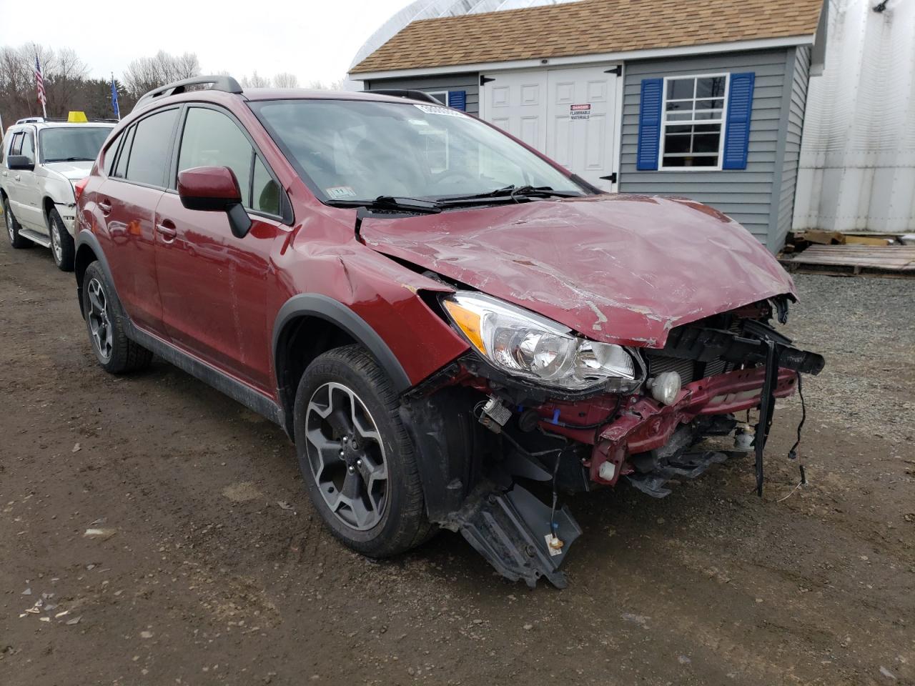 SUBARU XV CROSSTR 2014 with VIN JF2GPAGC0E8310028 - Photo from auction