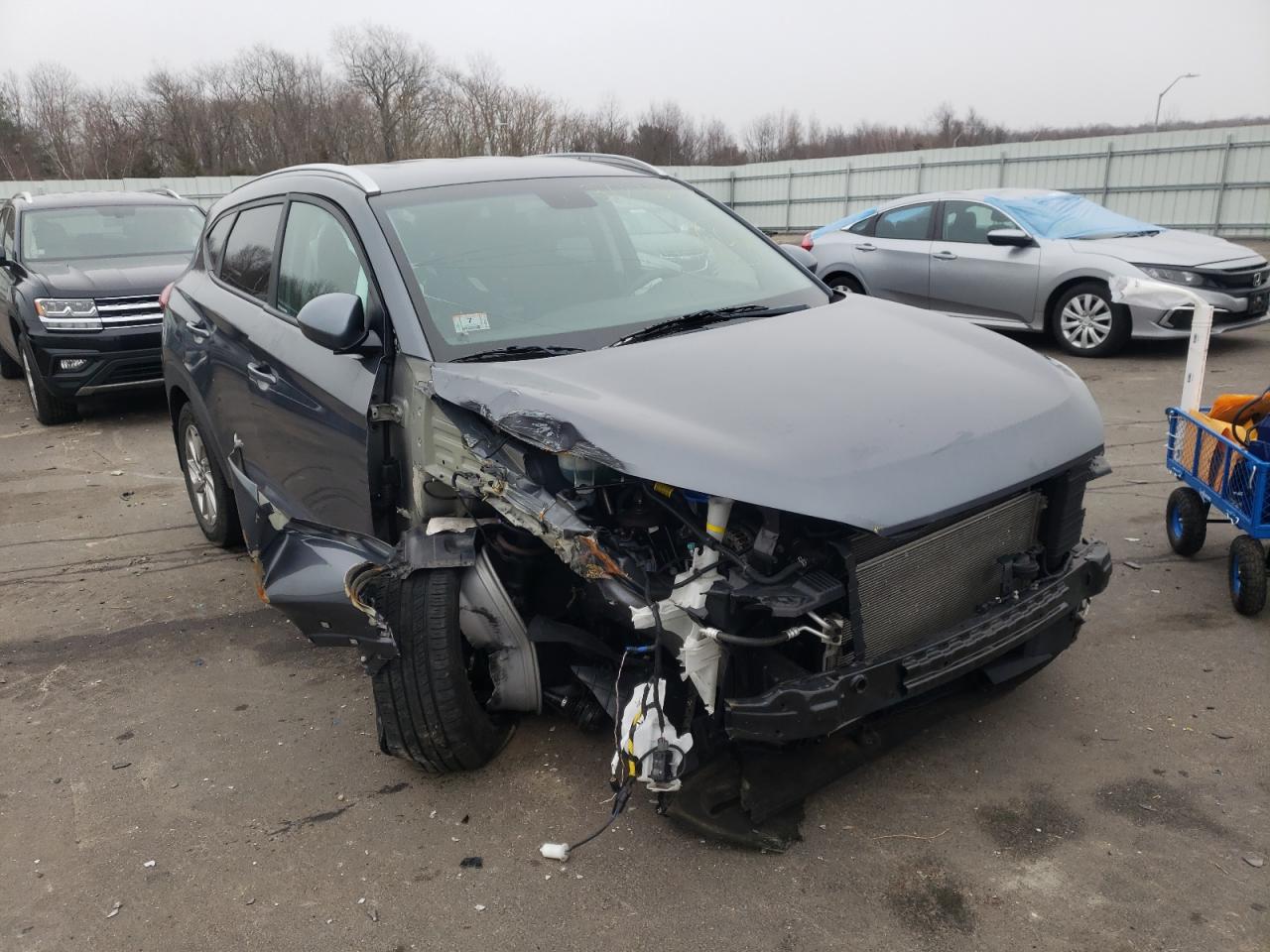 Photo 1 from auction – 2018 HYUNDAI TUCSON SEL with VIN KM8J3CA41JU677434