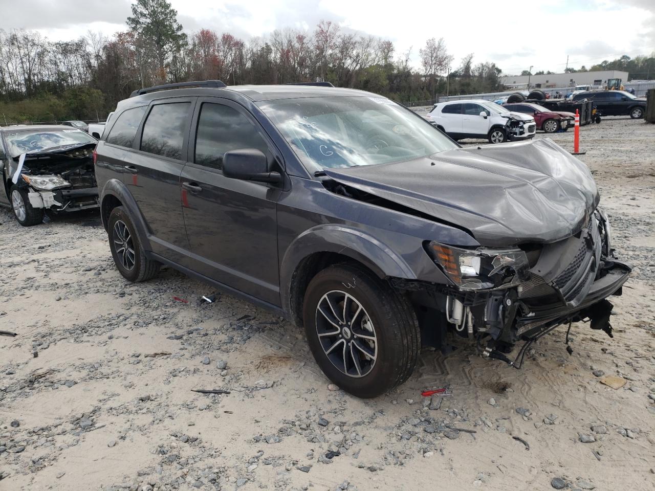 DODGE JOURNEY SE 2018 с VIN 3C4PDCAB3JT445650 - Фото с аукциона