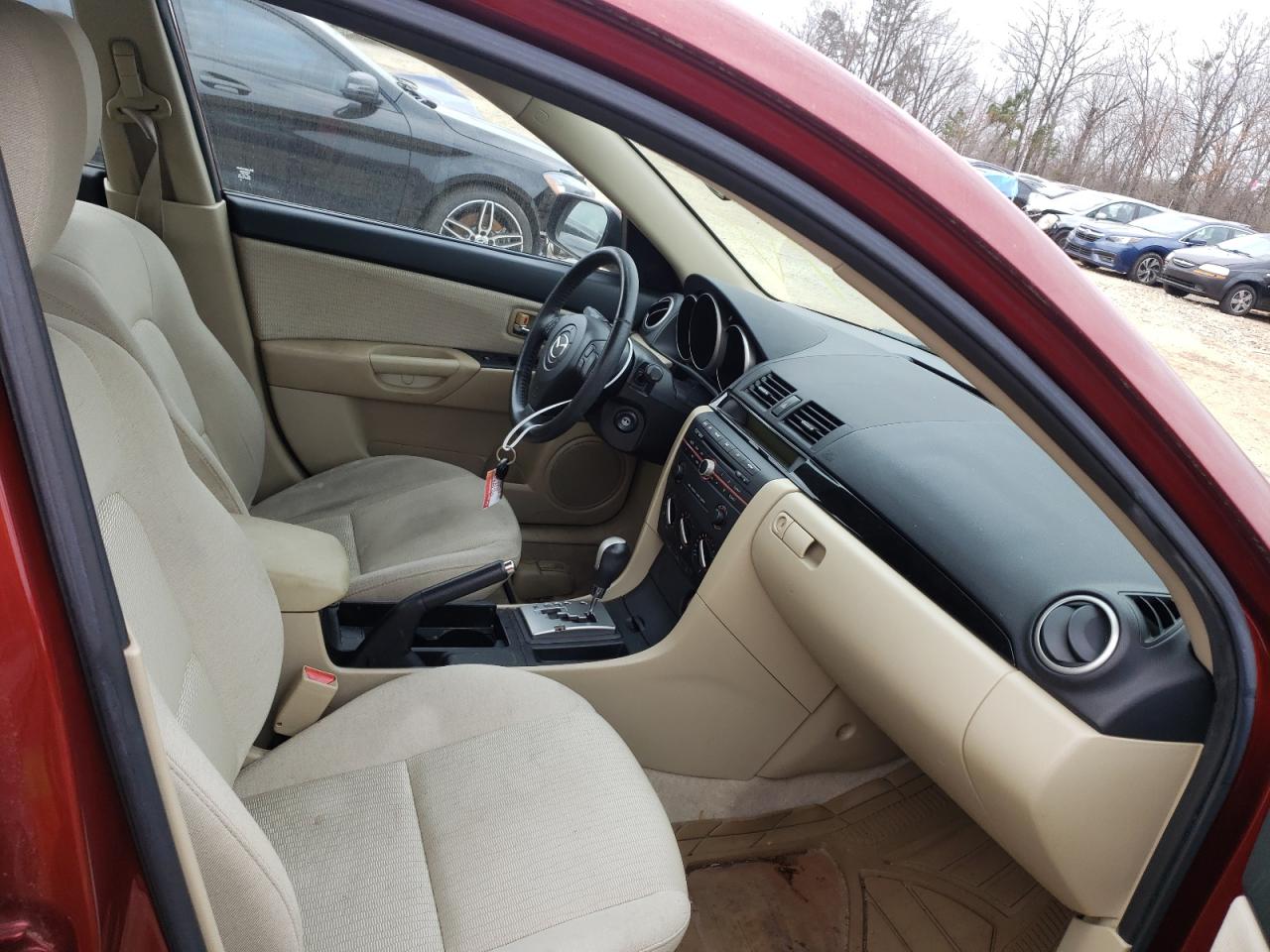 Photo 5 from auction – 2008 MAZDA 3 I with VIN JM1BK32F481147689