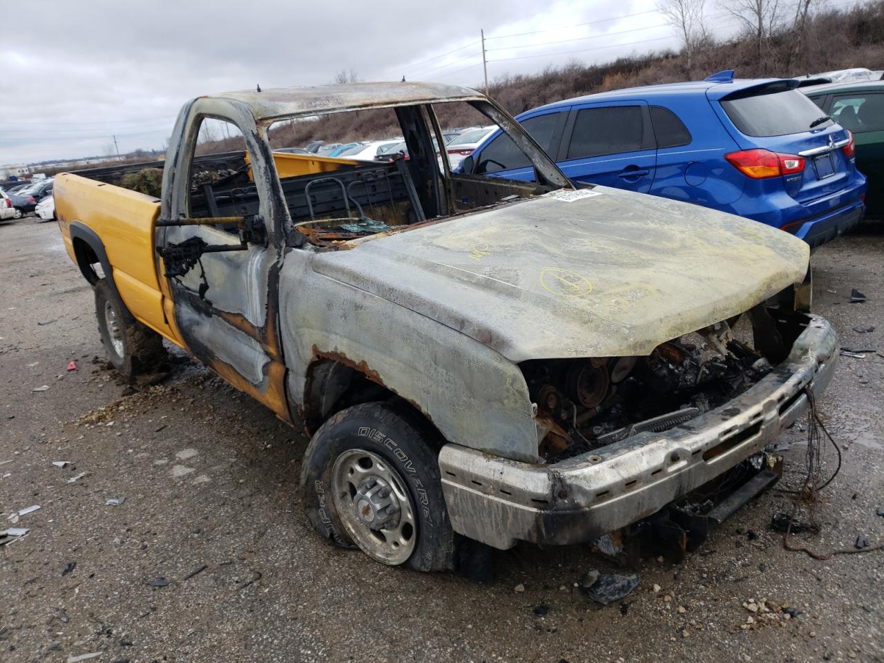 Photo 1 from auction – 2003 CHEVROLET SILVERADO with VIN 1GCGK24U13E271626