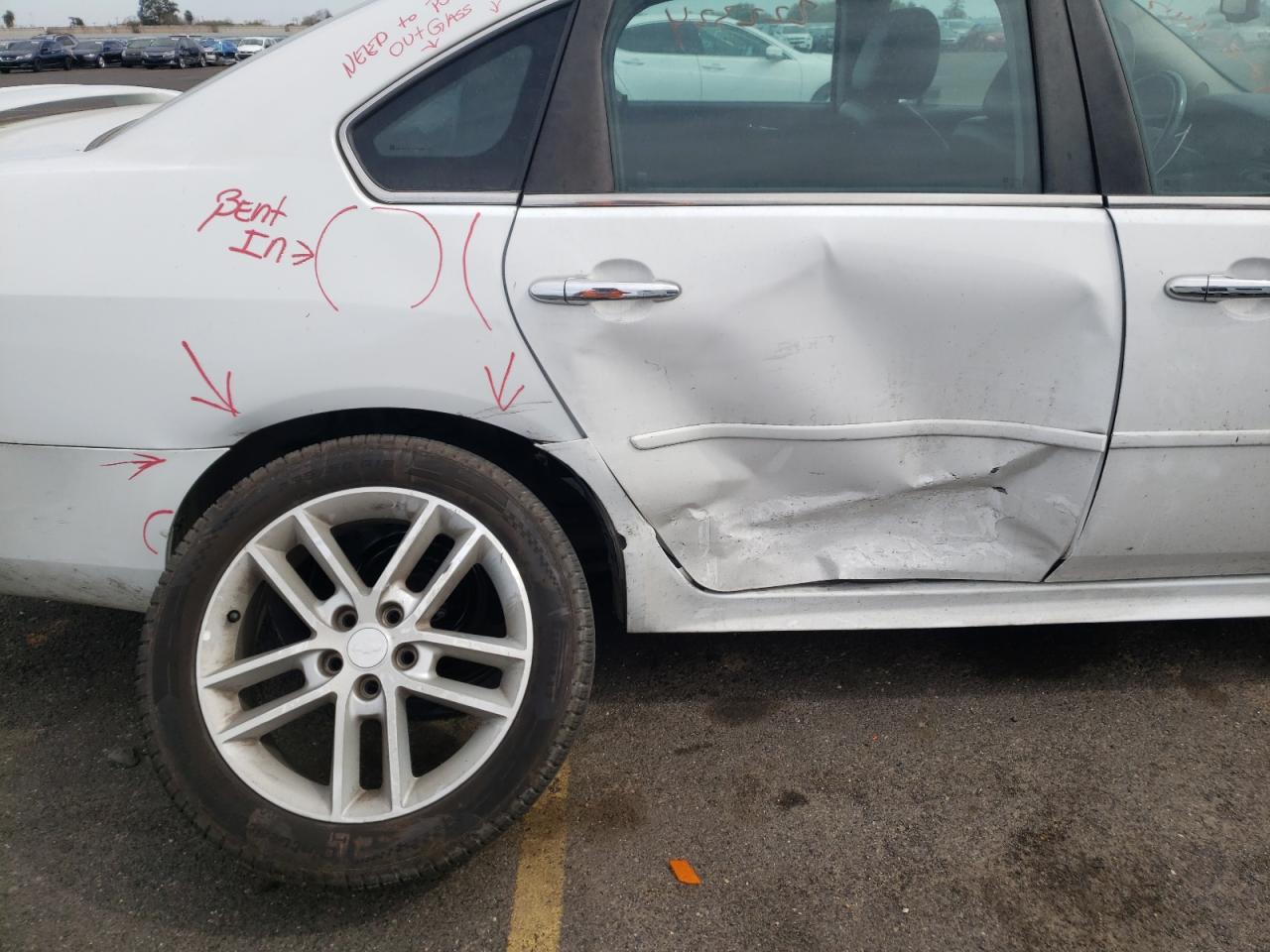 Photo 9 from auction – 2012 CHEVROLET IMPALA LTZ with VIN 2G1WC5E3XC1257055