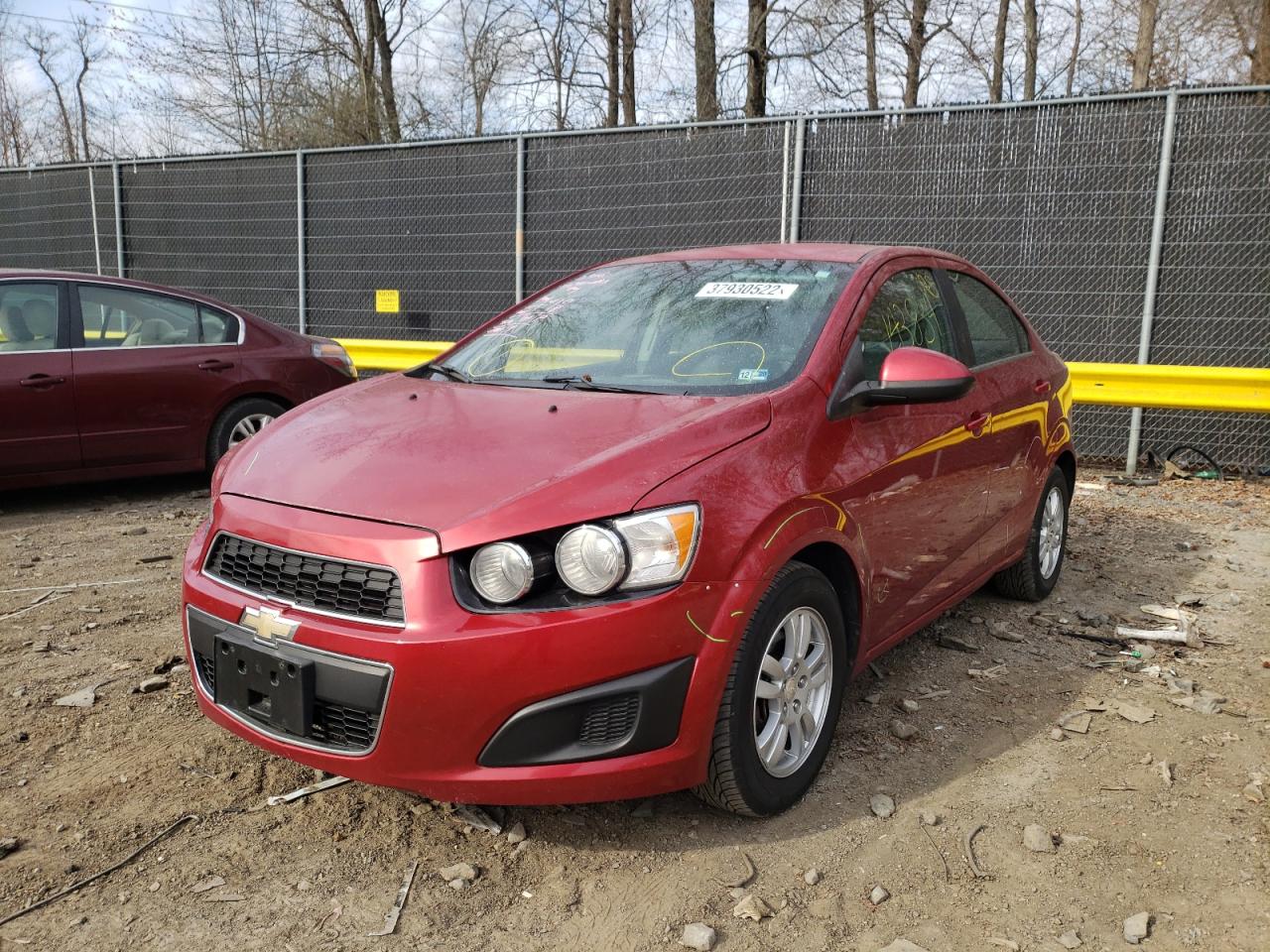Photo 2 from auction – 2012 CHEVROLET SONIC LT with VIN 1G1JC5SB1C4198262