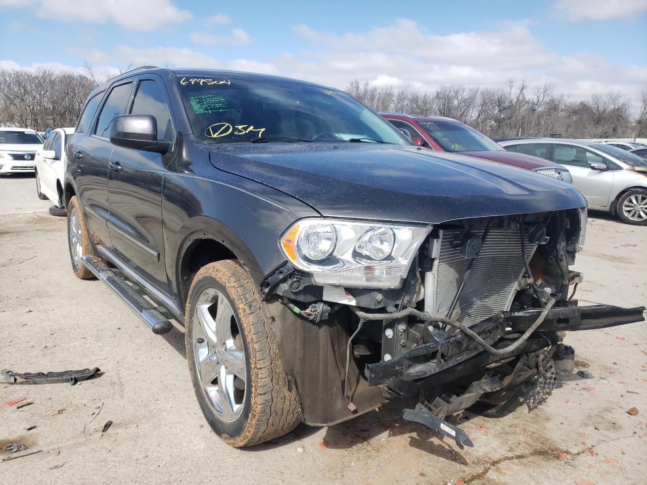 DODGE DURANGO SX 2013 with VIN 1C4RDHAG2DC699304 - Photo from auction