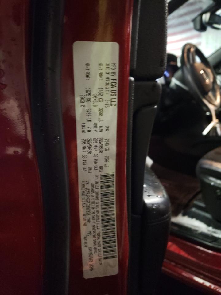 Photo 10 from auction – 2015 JEEP GRAND CHER with VIN 1C4RJFAG7FC898333