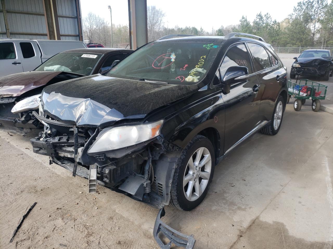 Photo 2 from auction – 2010 LEXUS RX 350 with VIN 2T2ZK1BA2AC022436