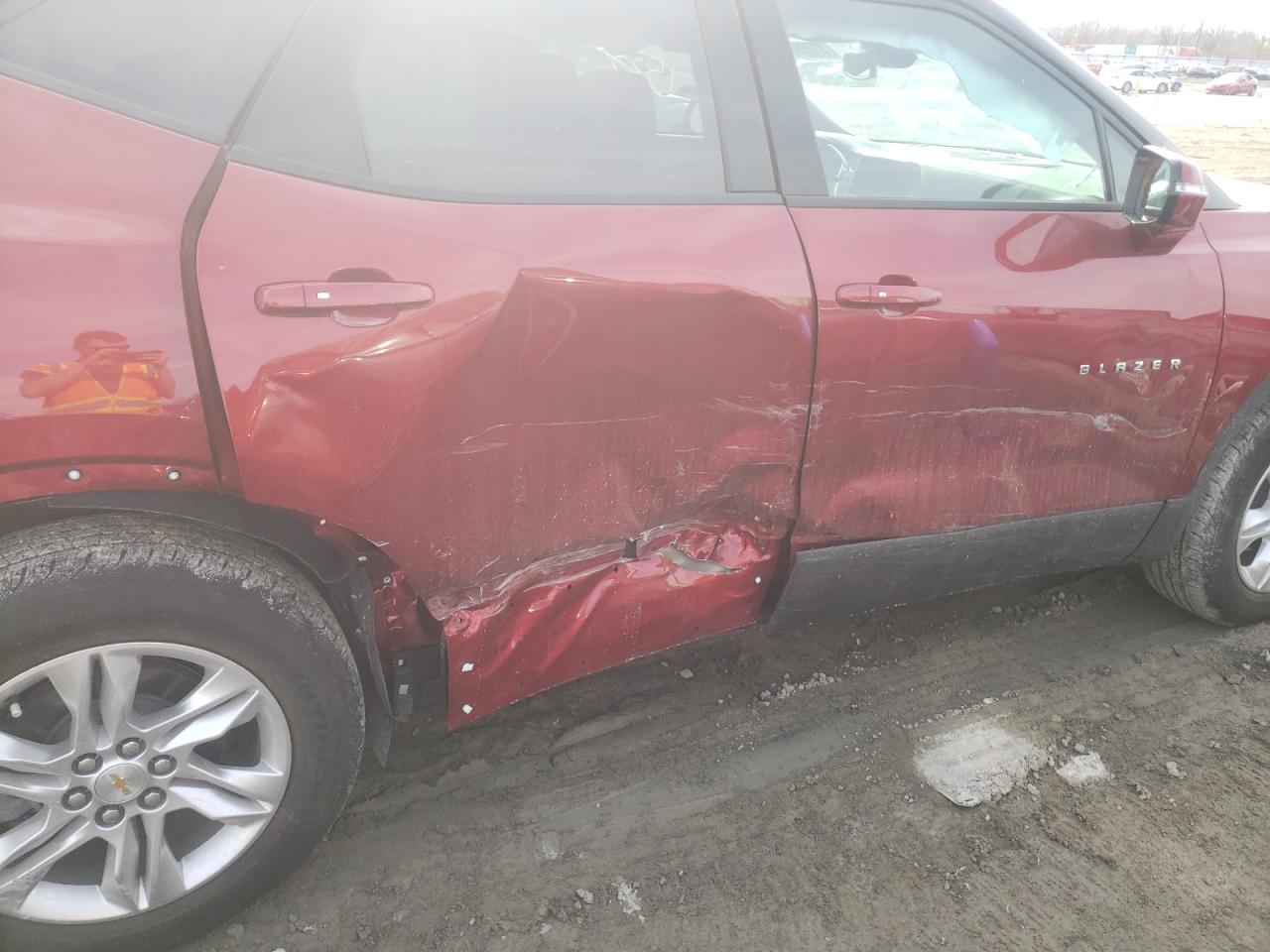 Photo 9 from auction – 2022 CHEVROLET BLAZER 2LT with VIN 3GNKBCR48NS123594
