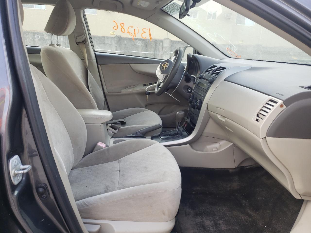 Photo 5 from auction – 2009 TOYOTA COROLLA BA with VIN JTDBL40E799035310
