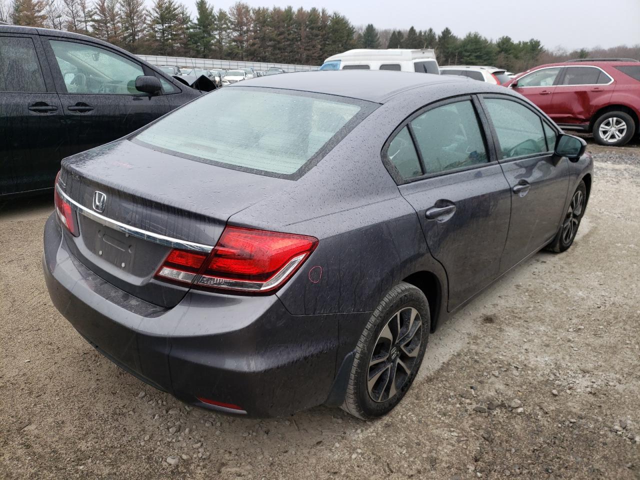 Photo 4 from auction – 2014 HONDA CIVIC EX with VIN 19XFB2F81EE213700