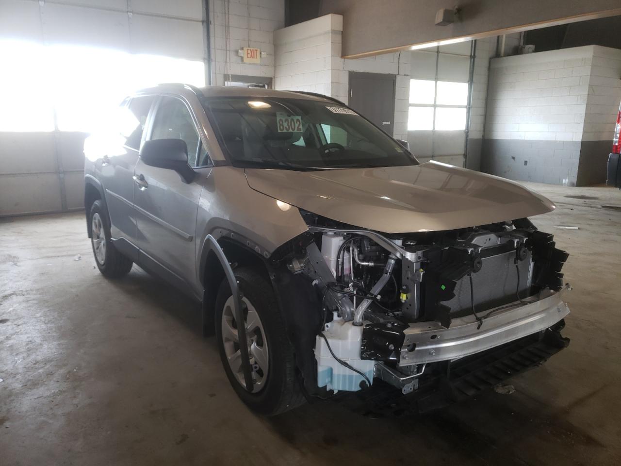 TOYOTA RAV4 LE 2021 with VIN 2T3F1RFV0MC155830 - Photo from auction