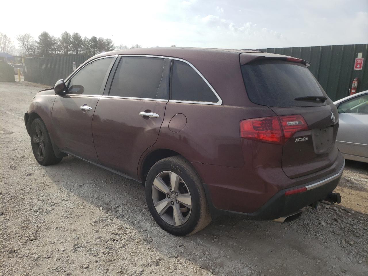 Photo 3 from auction – 2012 ACURA MDX TECHNO with VIN 2HNYD2H31CH530800