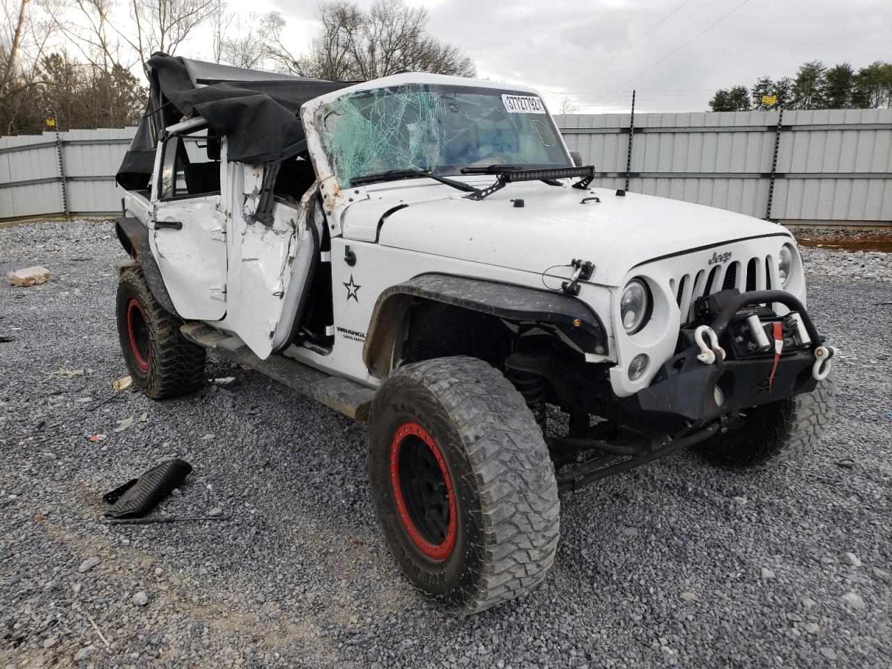JEEP WRANGLER U 2016 con VIN 1C4BJWEG7GL182433 - Foto de la subasta