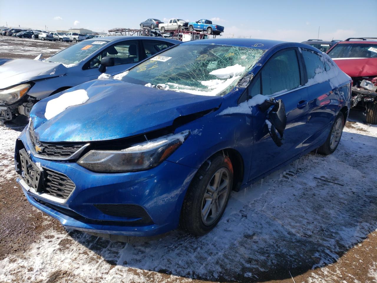 Photo 2 from auction – 2017 CHEVROLET CRUZE LT with VIN 3G1BE5SM3HS522030