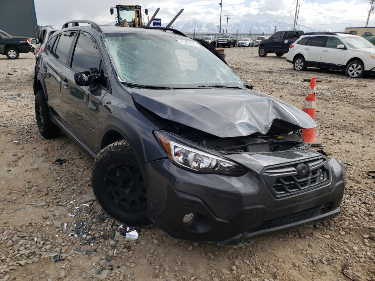 SUBARU CROSSTREK 2021 with VIN JF2GTHSC8MH253197 - Photo from auction