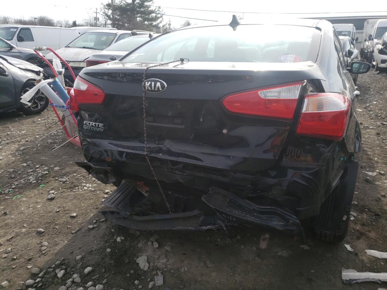 Photo 9 from auction – 2015 KIA FORTE LX with VIN KNAFK4A6XF5427886