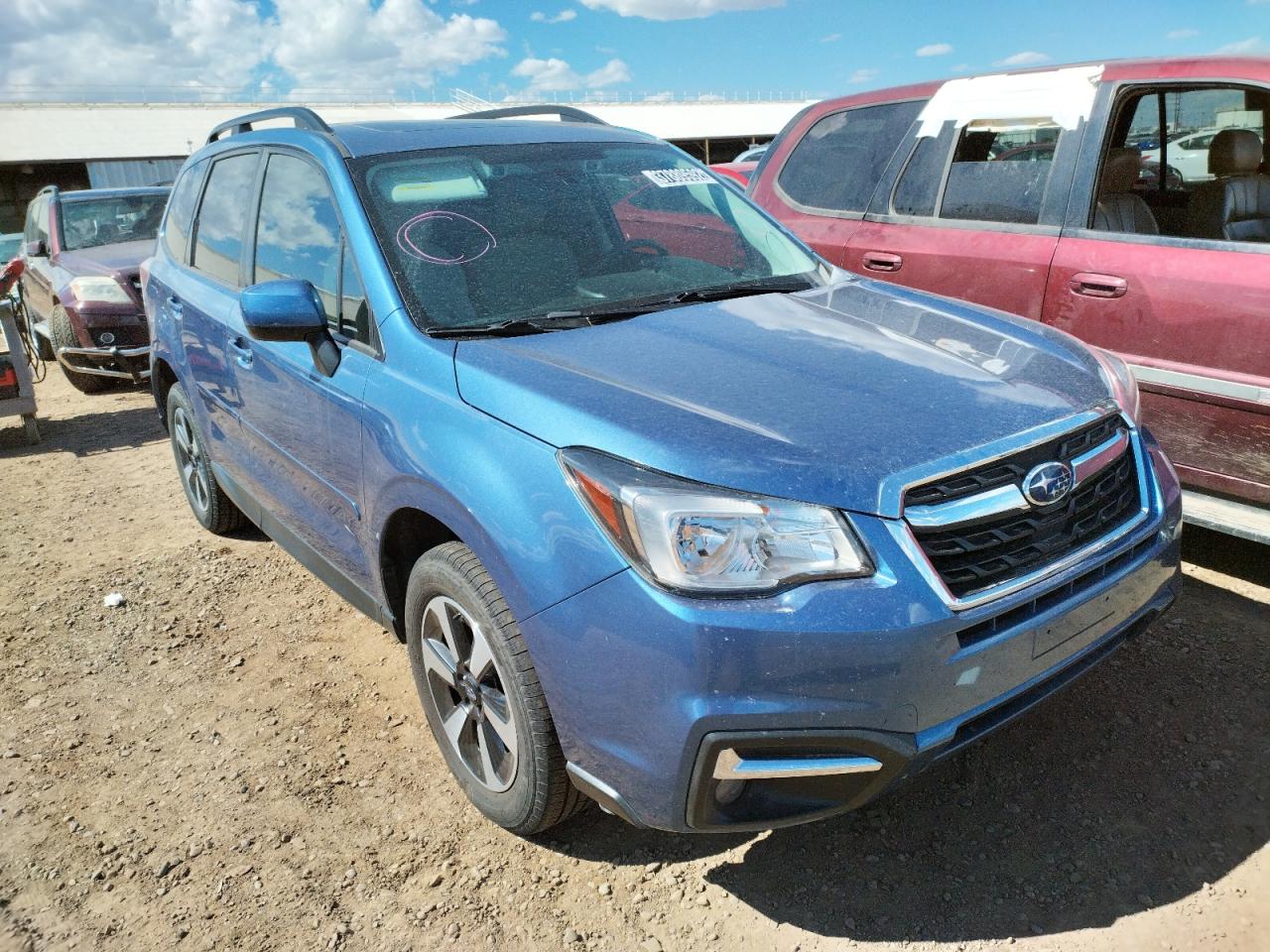 SUBARU FORESTER 2 2017 with VIN JF2SJAGC4HH512497 - Photo from auction