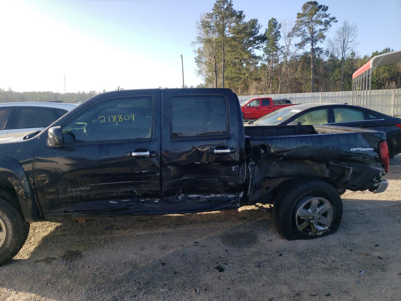 Photo 9 from auction – 2010 GMC CANYON SLE with VIN 1GTJSCDE8A8125515