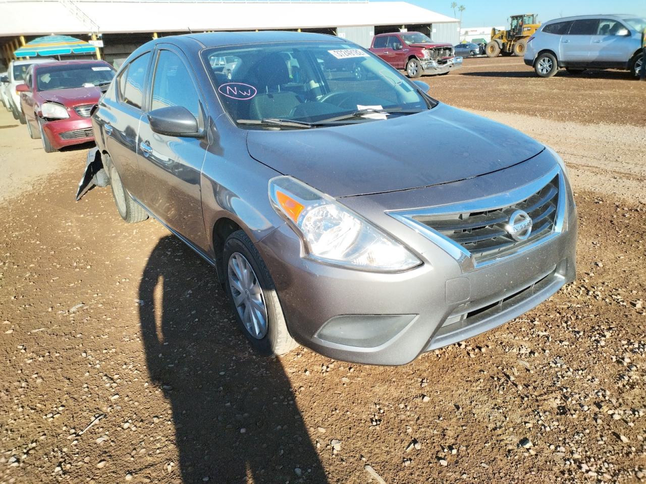 NISSAN VERSA S 2016 with VIN 3N1CN7APXGL861866 - Photo from auction