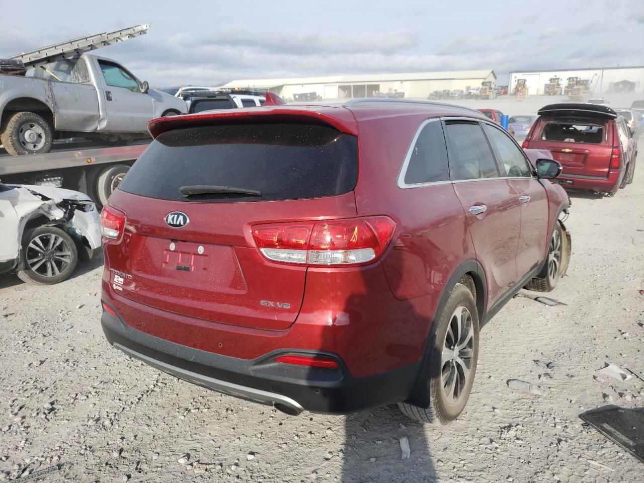 Photo 4 from auction – 2016 KIA SORENTO EX with VIN 5XYPH4A57GG184561