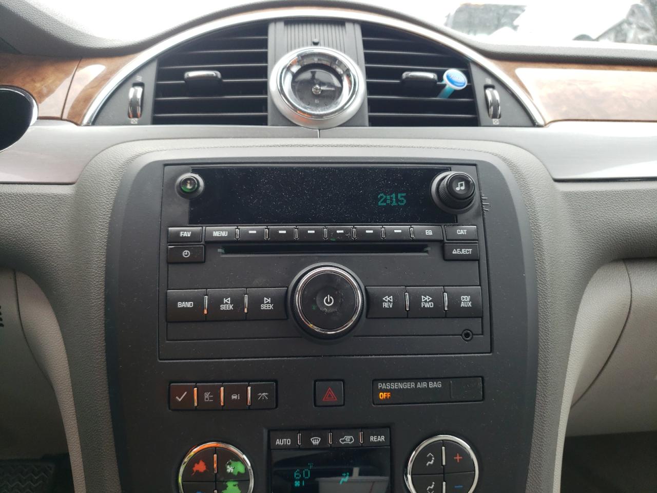 Photo 9 from auction – 2012 BUICK ENCLAVE with VIN 5GAKRCED2CJ245197