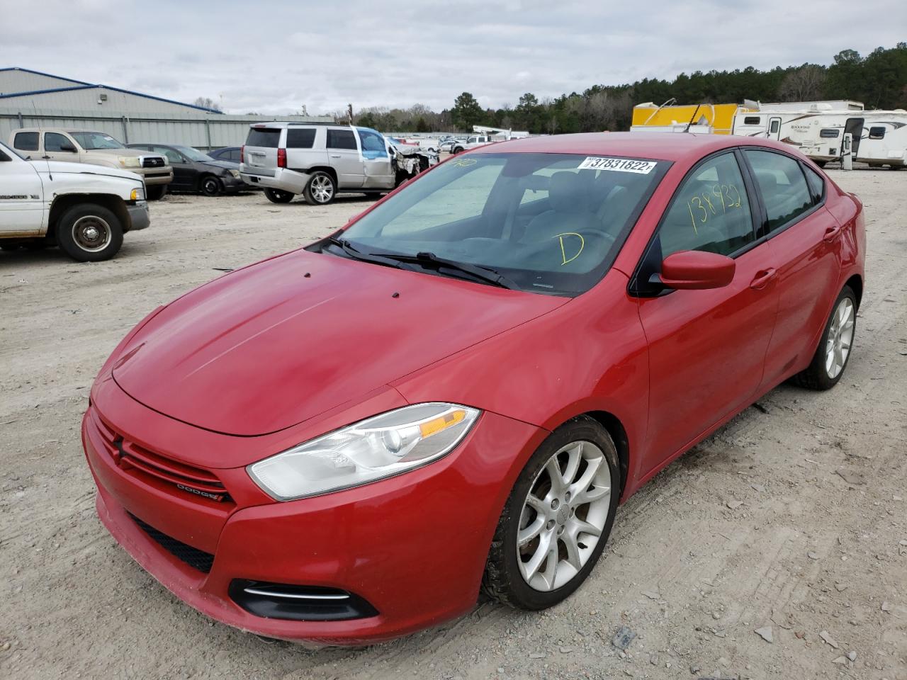 Photo 2 from auction – 2013 DODGE DART SXT with VIN 1C3CDFBA3DD110215