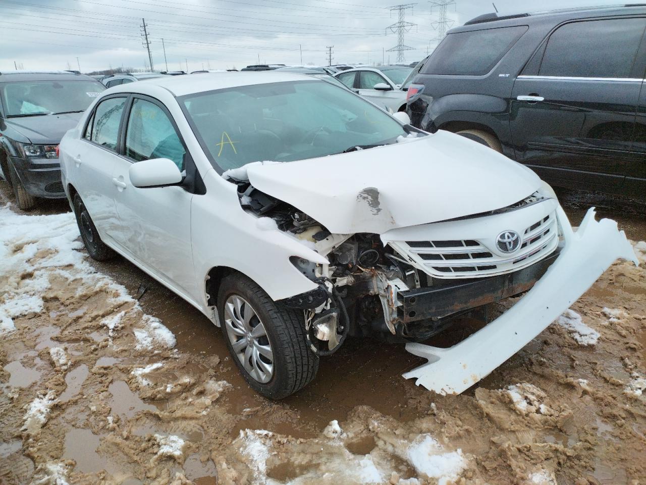 TOYOTA COROLLA BA 2013 with VIN 2T1BU4EE7DC996904 - Photo from auction