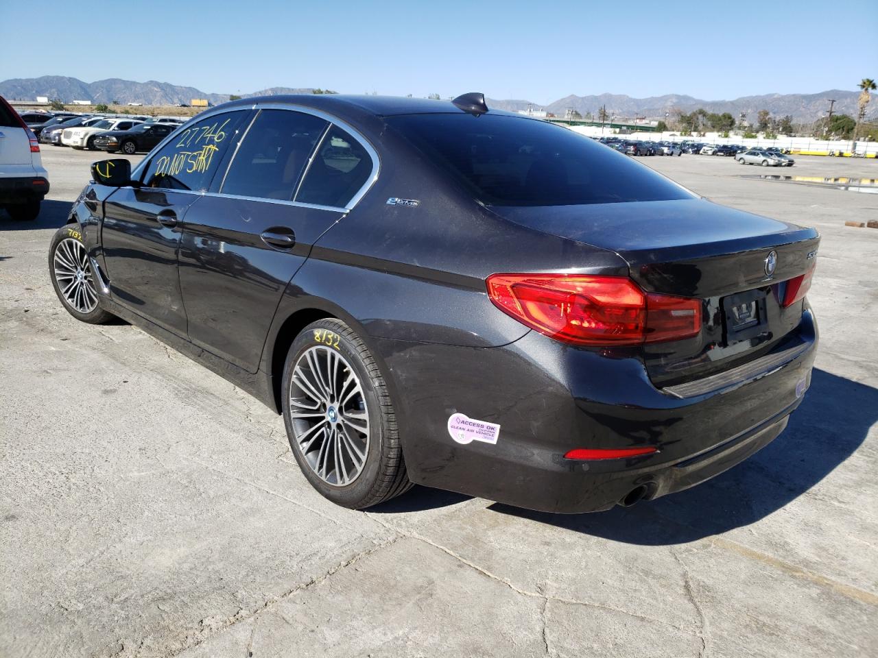 Photo 3 from auction – 2019 BMW 530E with VIN WBAJA9C57KB253995