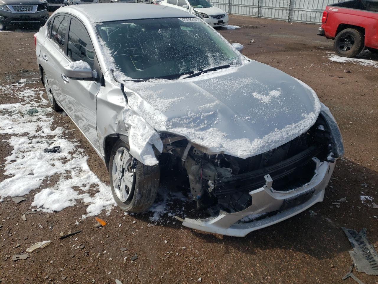 Photo 9 from auction – 2017 NISSAN SENTRA S with VIN 3N1AB7AP3HY328052