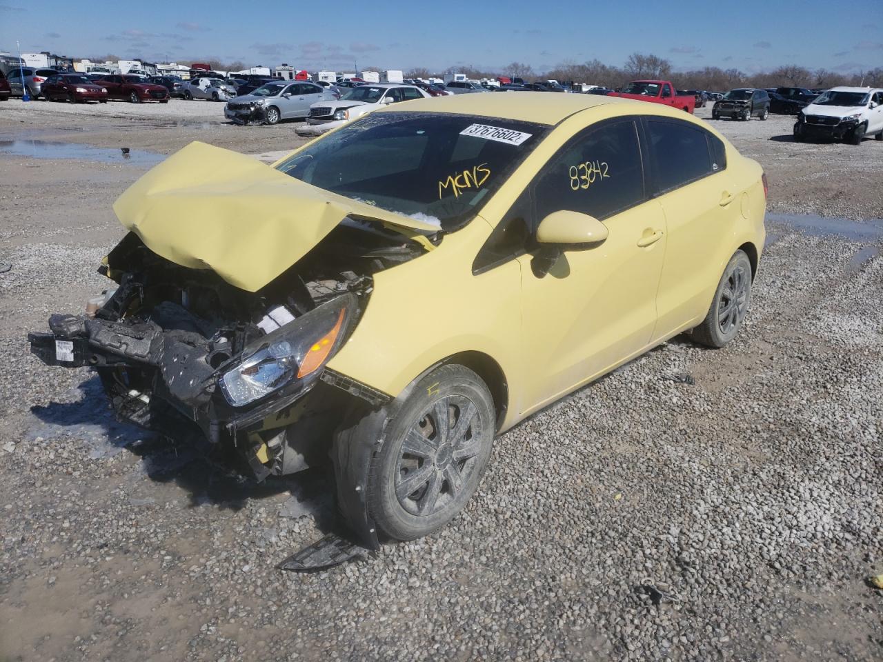 Photo 2 from auction – 2016 KIA RIO LX with VIN KNADM4A36G6574855