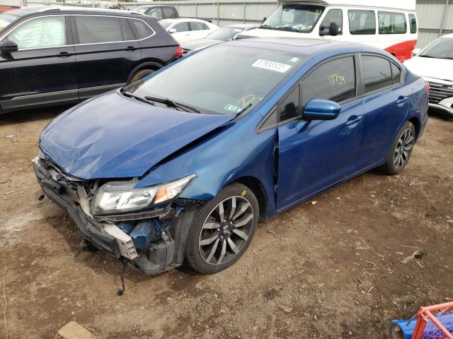 Photo 2 from auction – 2014 HONDA CIVIC EXL with VIN 19XFB2F9XEE272186