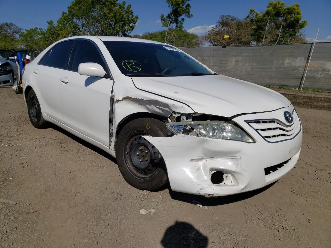 TOYOTA CAMRY BASE 2011 with VIN 4T4BF3EK1BR128537 - Photo from auction
