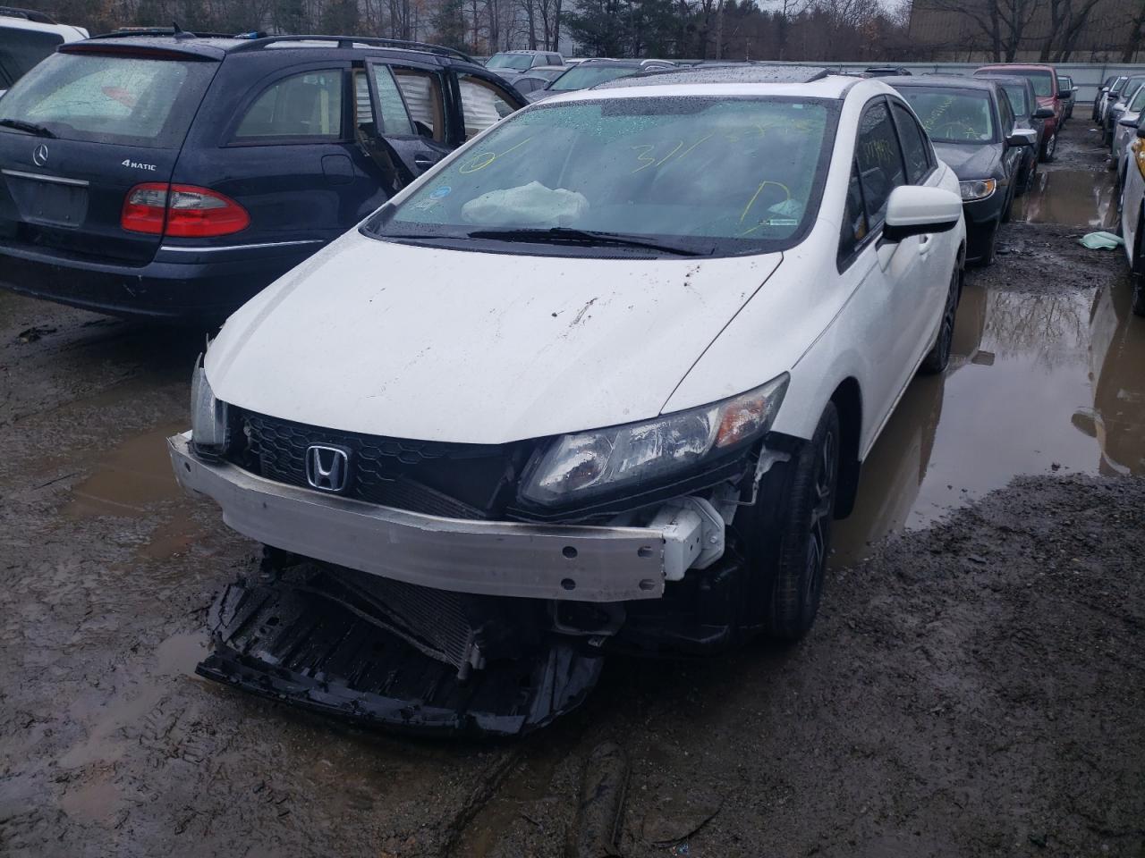 Фото 2 с аукциона – 2015 HONDA CIVIC EX с VIN 19XFB2F85FE042550