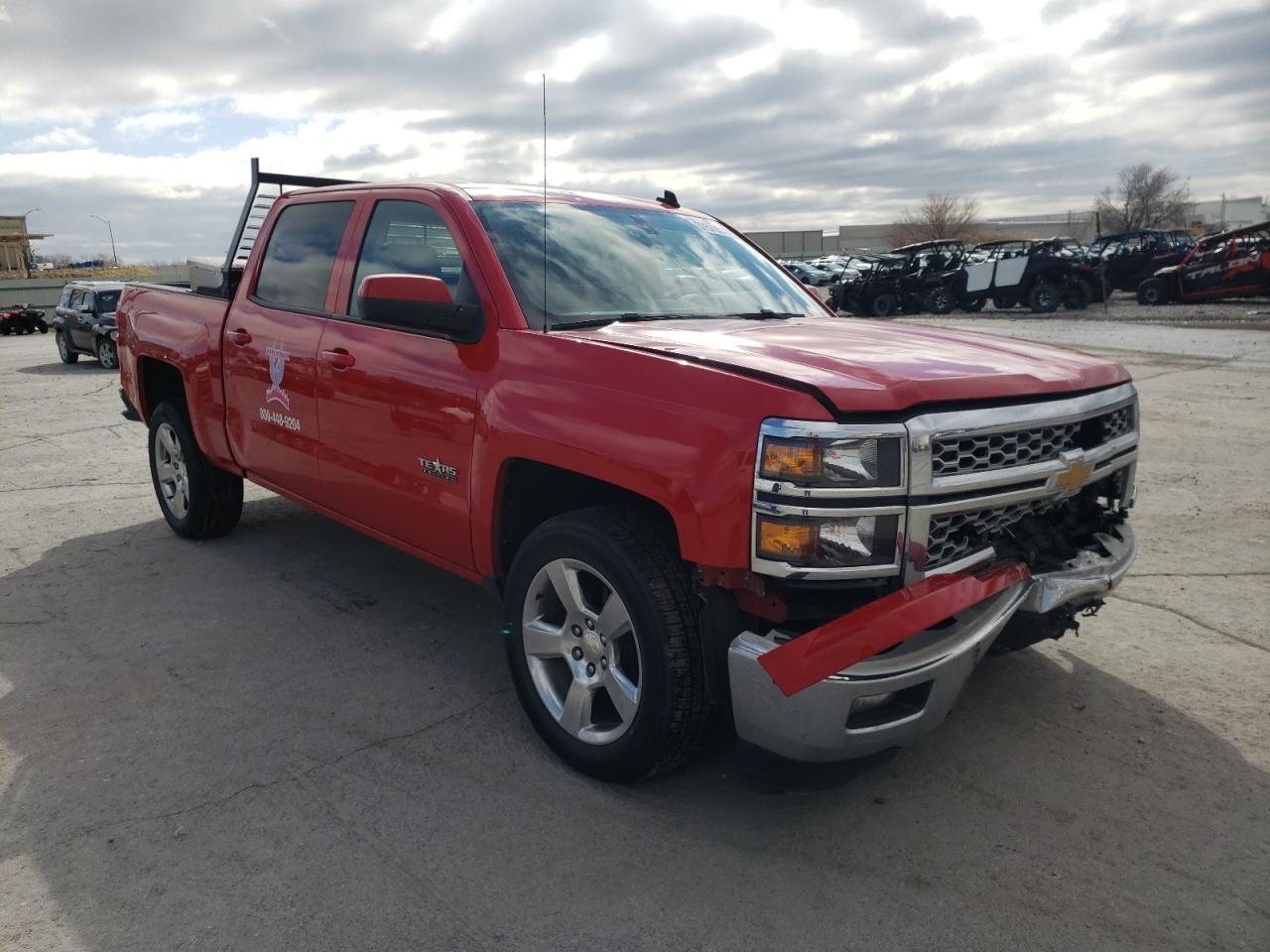 CHEVROLET SILVERADO 2014 with VIN 3GCPCREC0EG516245 - Photo from auction