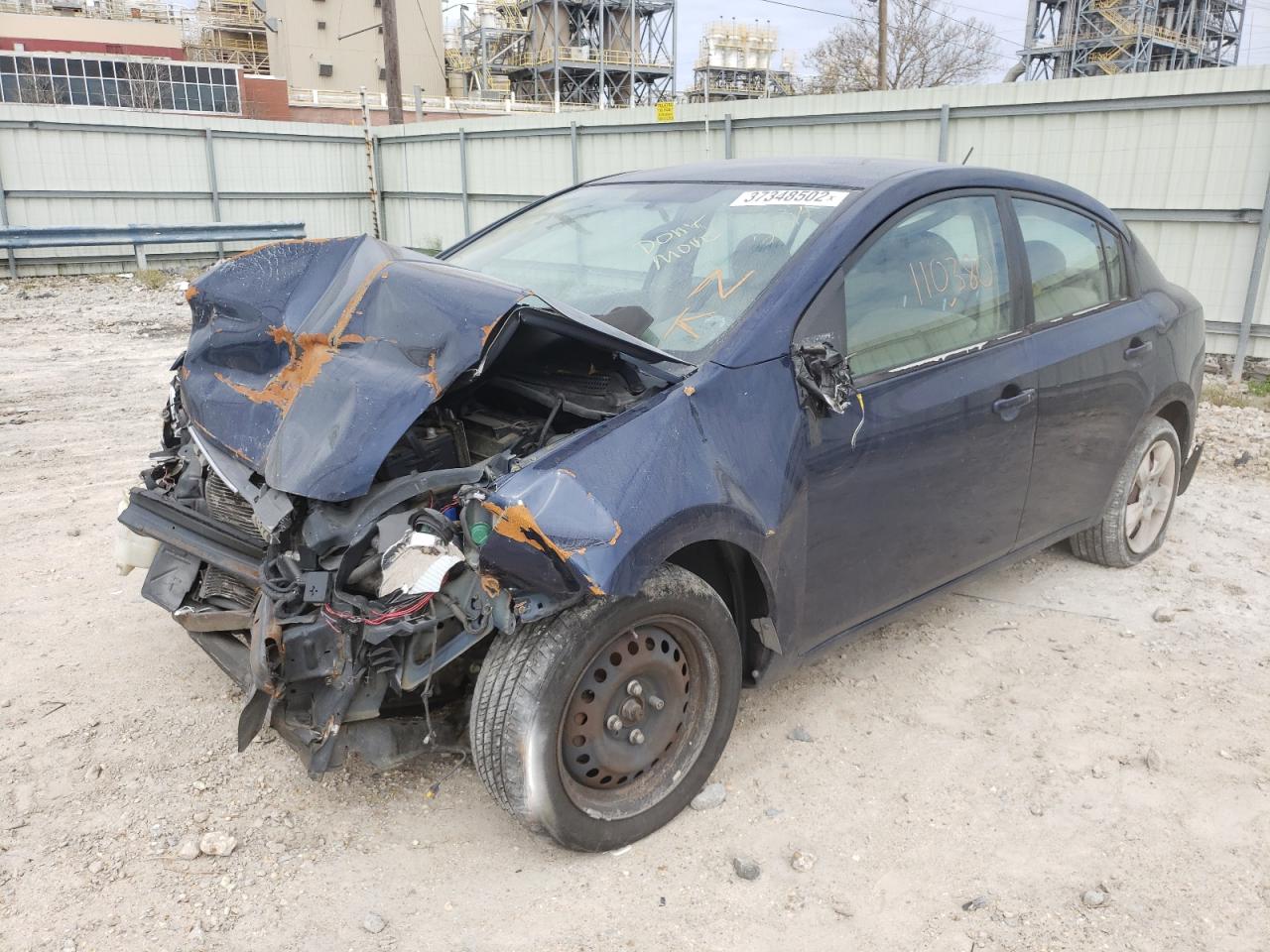 Photo 2 from auction – 2007 NISSAN SENTRA 2.0 with VIN 3N1AB61E07L641726