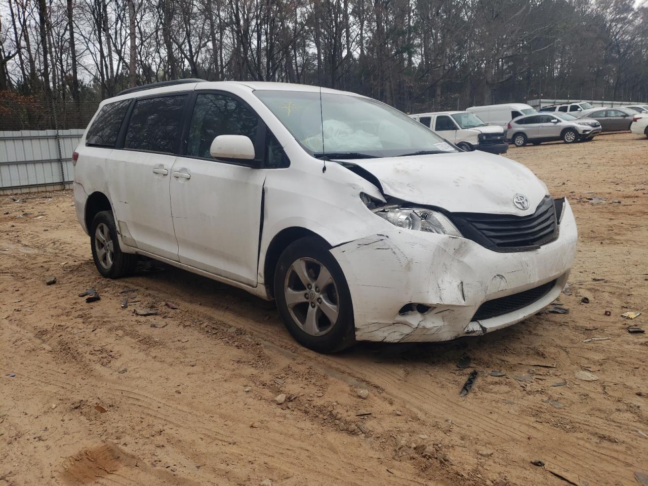 Photo 1 from auction – 2011 TOYOTA SIENNA LE with VIN 5TDKK3DC1BS076433