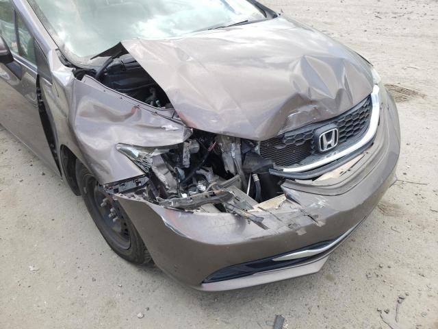 Photo 9 from auction – 2014 HONDA CIVIC LX with VIN 19XFB2F54EE002464