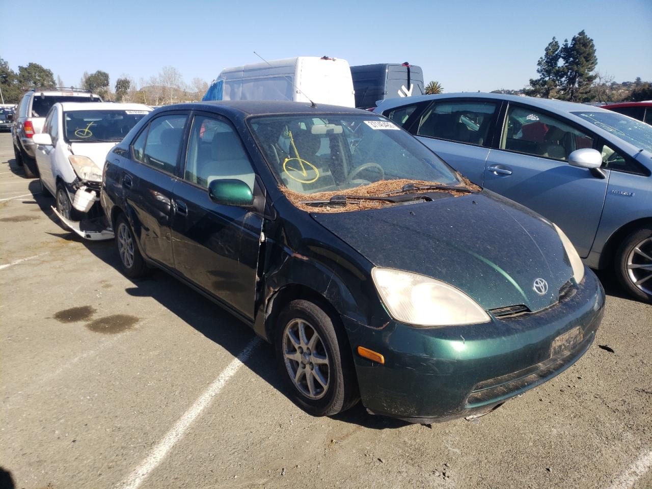 TOYOTA PRIUS 2002 with VIN JT2BK18U520054101 - Photo from auction