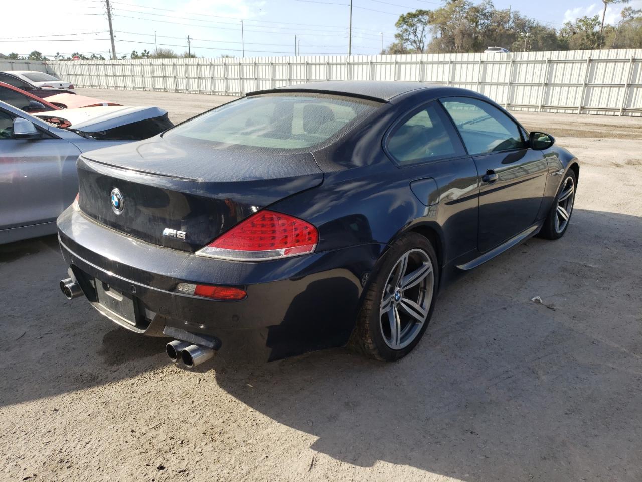 Photo 4 from auction – 2007 BMW M6 with VIN WBSEH93577B798904